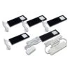 Hera LED-Unterbaulampe Eco-Pad F 5x-Set 4.000K Schwarz -Beleuchtung Rabatte 4514584