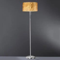 Stehleuchte Alea Loop Mit Blattgoldbezug -Beleuchtung Rabatte 4536188 3