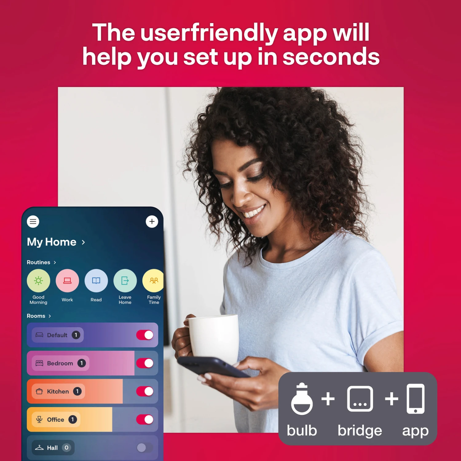 Innr LED-Lampe Smart Candle Comfort E14 4,8W, 2er 9 Innr LED-Lampe Smart Candle Comfort E14 4,8W, 2er – Bild 7