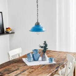 Blaue Retro-Hängeleuchte Porto Fino -Beleuchtung Rabatte 5515271 2
