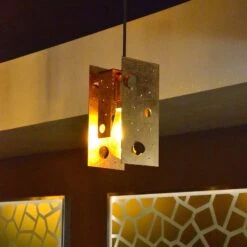 Knikerboker Buchi Hängelampe 11x11x23cm Gold -Beleuchtung Rabatte 5538075 2