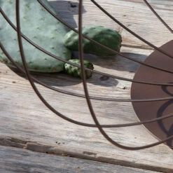 Karman Cell - Käfig-Tischleuchte, 62 Cm, Bronze -Beleuchtung Rabatte 5542146 5