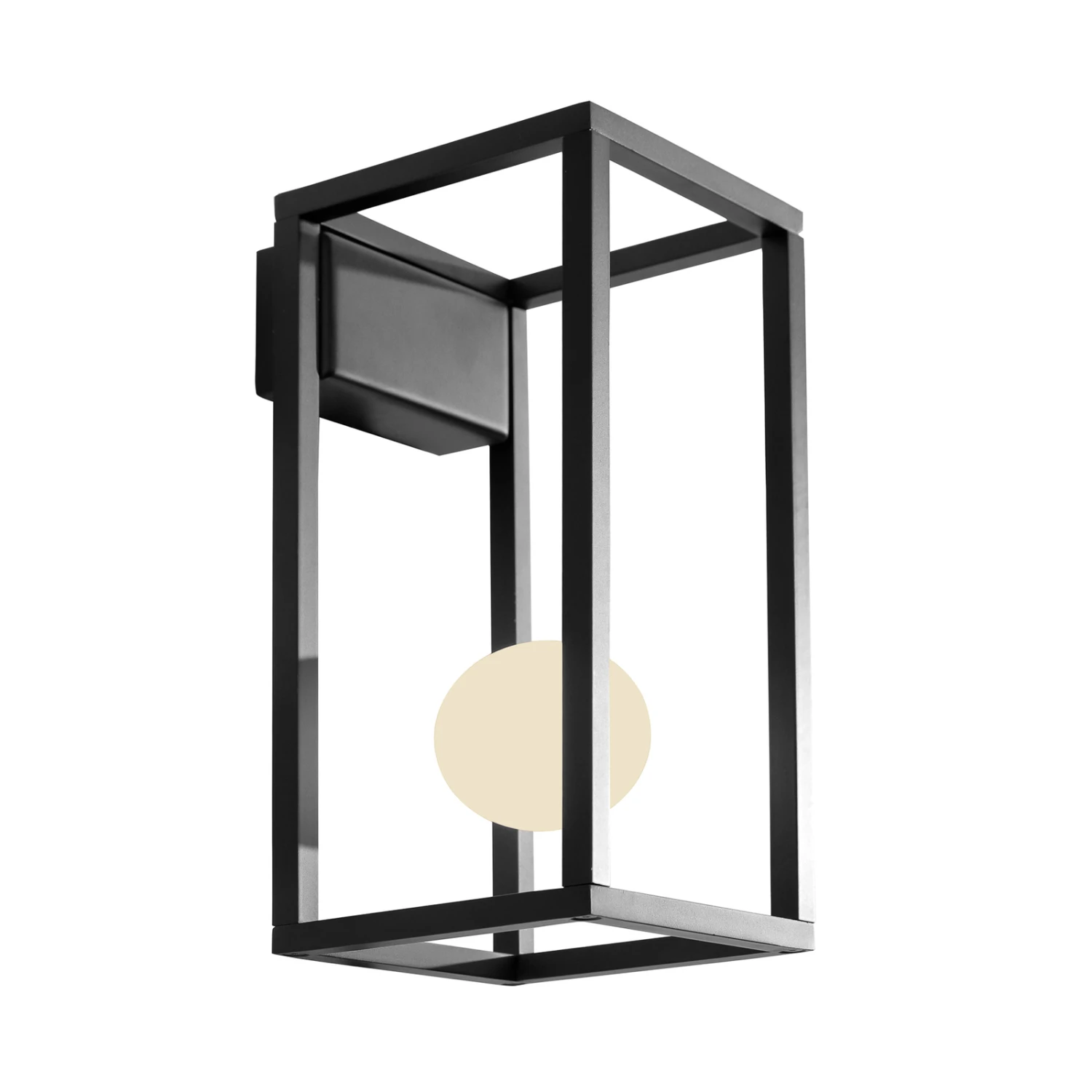 Karman Abachina LED-Wandlampe 1-Fl. IP44 Schwarz 5 Karman Abachina LED-Wandlampe 1-Fl. IP44 Schwarz – Bild 3