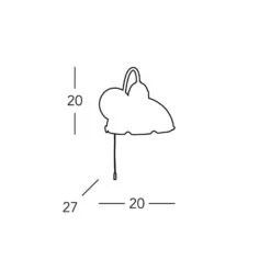 Wandleuchte Nonna Streublume, Grün 7 Wandleuchte Nonna Streublume, Grün -Beleuchtung Rabatte 5562038 2
