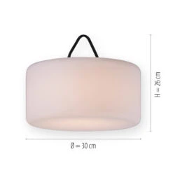 LED-Pendelleuchte Holly, Akkubetrieben IP44, Ø30cm -Beleuchtung Rabatte 6003197 8