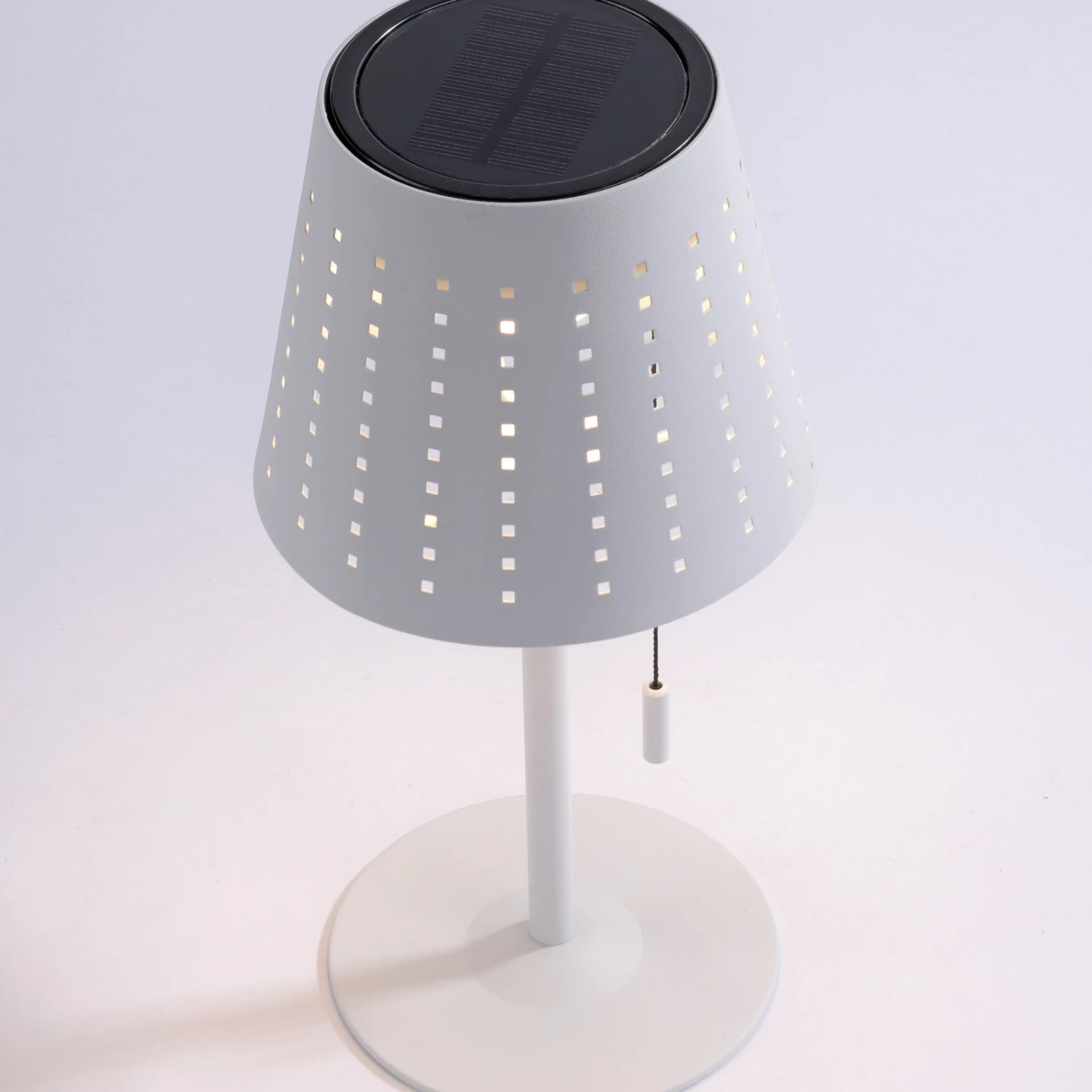 LED-Tischlampe Mandy USB-Anschluss, Solar, Weiß 7 LED-Tischlampe Mandy USB-Anschluss, Solar, Weiß – Bild 5