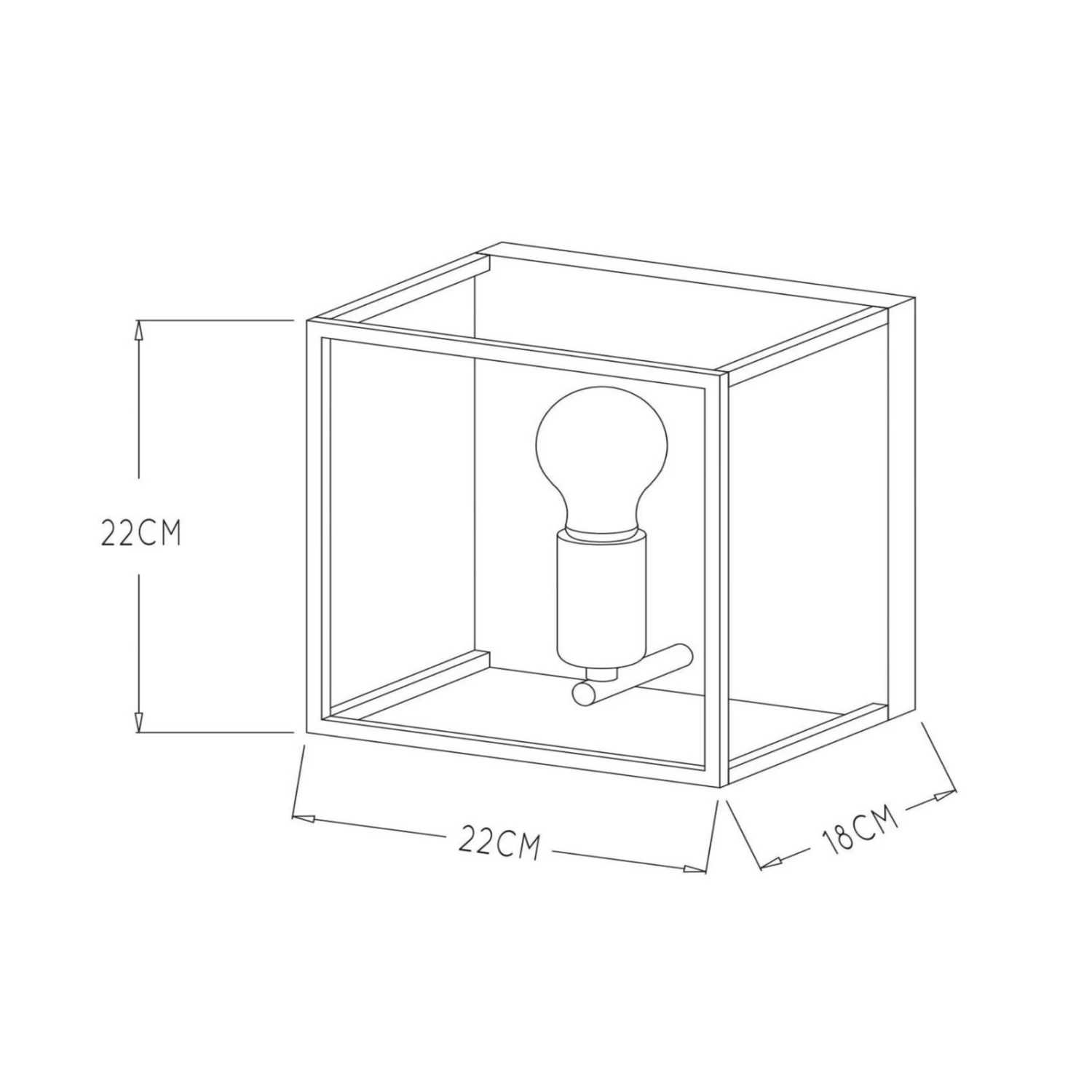 Wandleuchte Ruben, Schwarz 6 Wandleuchte Ruben, Schwarz – Bild 4