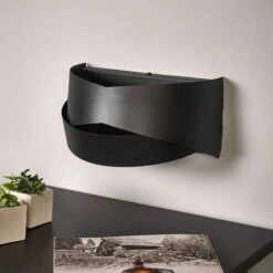 Wandlampe Tornado Schwarz -Beleuchtung Rabatte 6089025 1