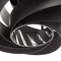 Deckenleuchte Vento Schwarz Ø 40 Cm -Beleuchtung Rabatte 6089250 5