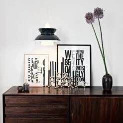 Louis Poulsen Doo-Wop - Hängelampe Dunkelgrau -Beleuchtung Rabatte 6090019 3