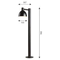 Louis Poulsen Toldbod Wegeleuchte, Schwarz 6 Louis Poulsen Toldbod Wegeleuchte, Schwarz -Beleuchtung Rabatte 6090277 1