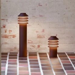 Louis Poulsen Bysted 53 Fußplatte Corten 830 -Beleuchtung Rabatte 6090434 1