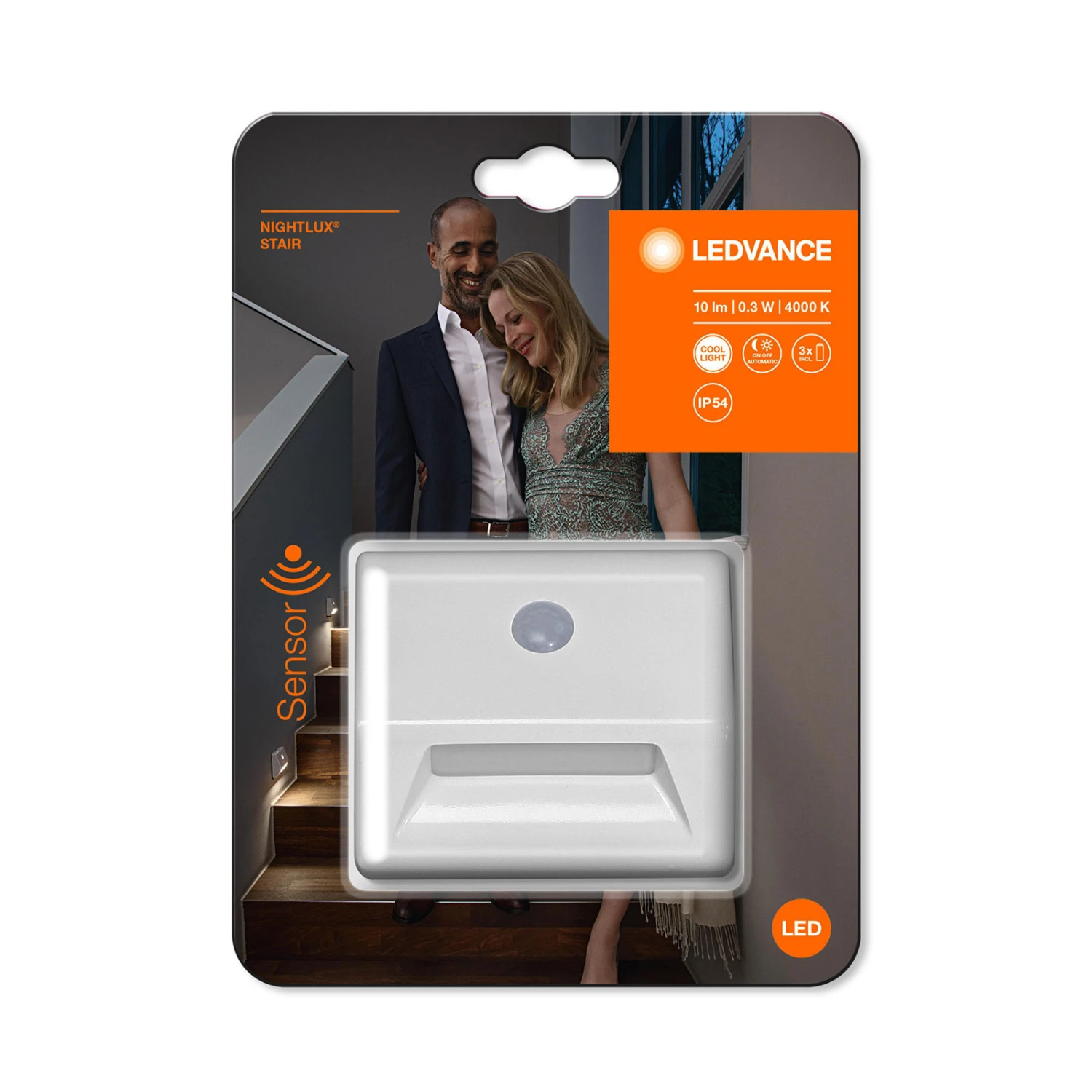 LEDVANCE Nightlux Stair LED-Treppenleuchte Weiß 6 LEDVANCE Nightlux Stair LED-Treppenleuchte Weiß – Bild 4