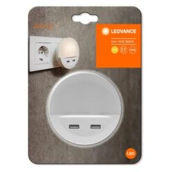 LEDVANCE Lunetta USB LED-Nachtlicht Mit USB-Port -Beleuchtung Rabatte 6106168 7