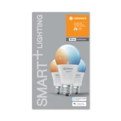 LEDVANCE SMART+ WiFi E27 14W Classic CCT 3er -Beleuchtung Rabatte 6106405 3