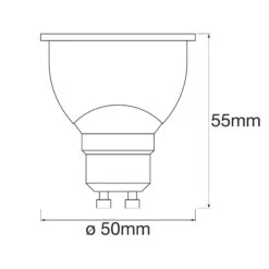 LEDVANCE SMART+ WiFi GU10-Reflektor 4,9W 827 3er -Beleuchtung Rabatte 6106419 4