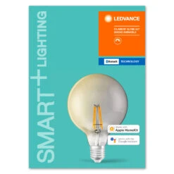 LEDVANCE SMART+ Bluetooth E27 G125 Smoke 6W 827 -Beleuchtung Rabatte 6106435 5