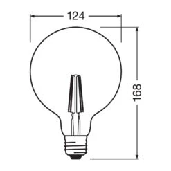 LEDVANCE SMART+ Bluetooth E27 G125 Smoke 6W 827 -Beleuchtung Rabatte 6106435 7