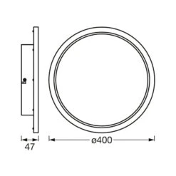 LEDVANCE SMART+ WiFi Orbis Disc, Weiß, Ø 40 Cm 13 LEDVANCE SMART+ WiFi Orbis Disc, Weiß, Ø 40 Cm -Beleuchtung Rabatte 6106559 5