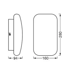 LEDVANCE SMART+ WiFi Orbis Wall Aqua IP44 28x16 Cm 13 LEDVANCE SMART+ WiFi Orbis Wall Aqua IP44 28x16 Cm -Beleuchtung Rabatte 6106577 5