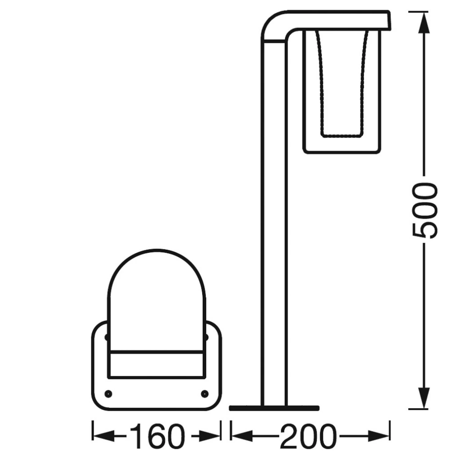 LEDVANCE SMART+ WiFi Outdoor Cascade, Höhe 50 Cm 10 LEDVANCE SMART+ WiFi Outdoor Cascade, Höhe 50 Cm – Bild 8