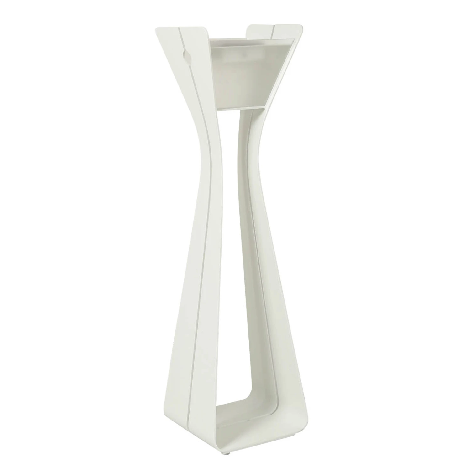 LED-Solarleuchte Osmoz Aus Aluminium, 110 Cm, Weiß 6 LED-Solarleuchte Osmoz Aus Aluminium, 110 Cm, Weiß – Bild 4