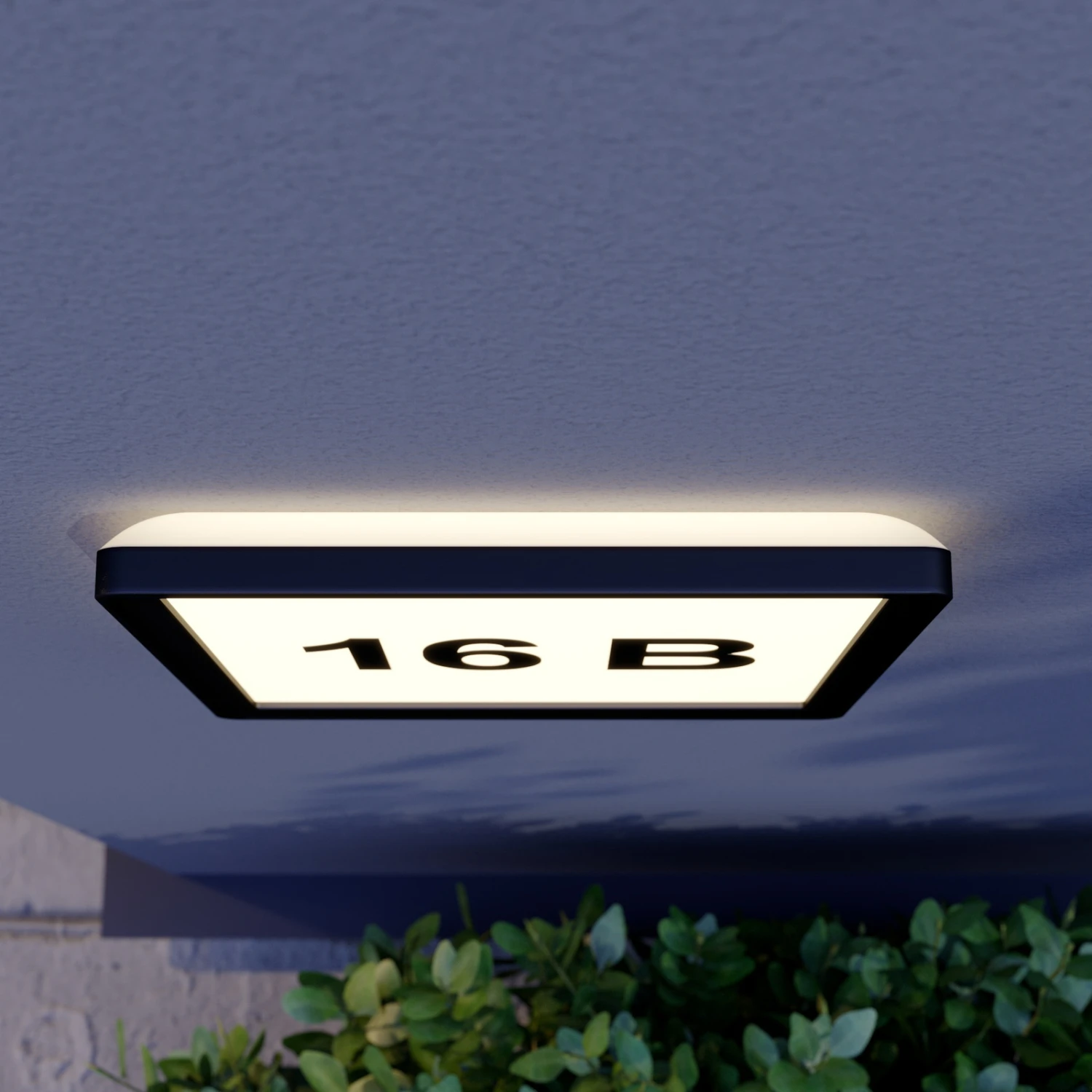 Prios Darui LED-Außenwandleuchte Mit Hausnummerset 6 Prios Darui LED-Außenwandleuchte Mit Hausnummerset – Bild 4