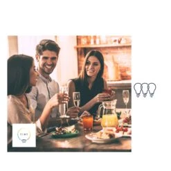 Müller Licht Tint White LED-Kerzenlampe E14 5,8W 11 Müller Licht Tint White LED-Kerzenlampe E14 5,8W -Beleuchtung Rabatte 6520310 3