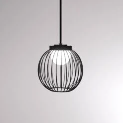 Boho LED-Pendelleuchte IP65 Mit Käfigschirm