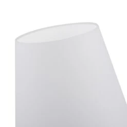 Lucande Elif Tischlampe Weiß, Konisch Eiche Dunkel -Beleuchtung Rabatte 6722605 5