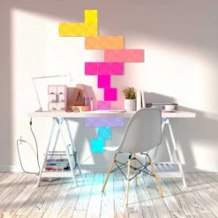 Nanoleaf Canvas Starter Kit Mit 9 Light Panels -Beleuchtung Rabatte 6730017 8