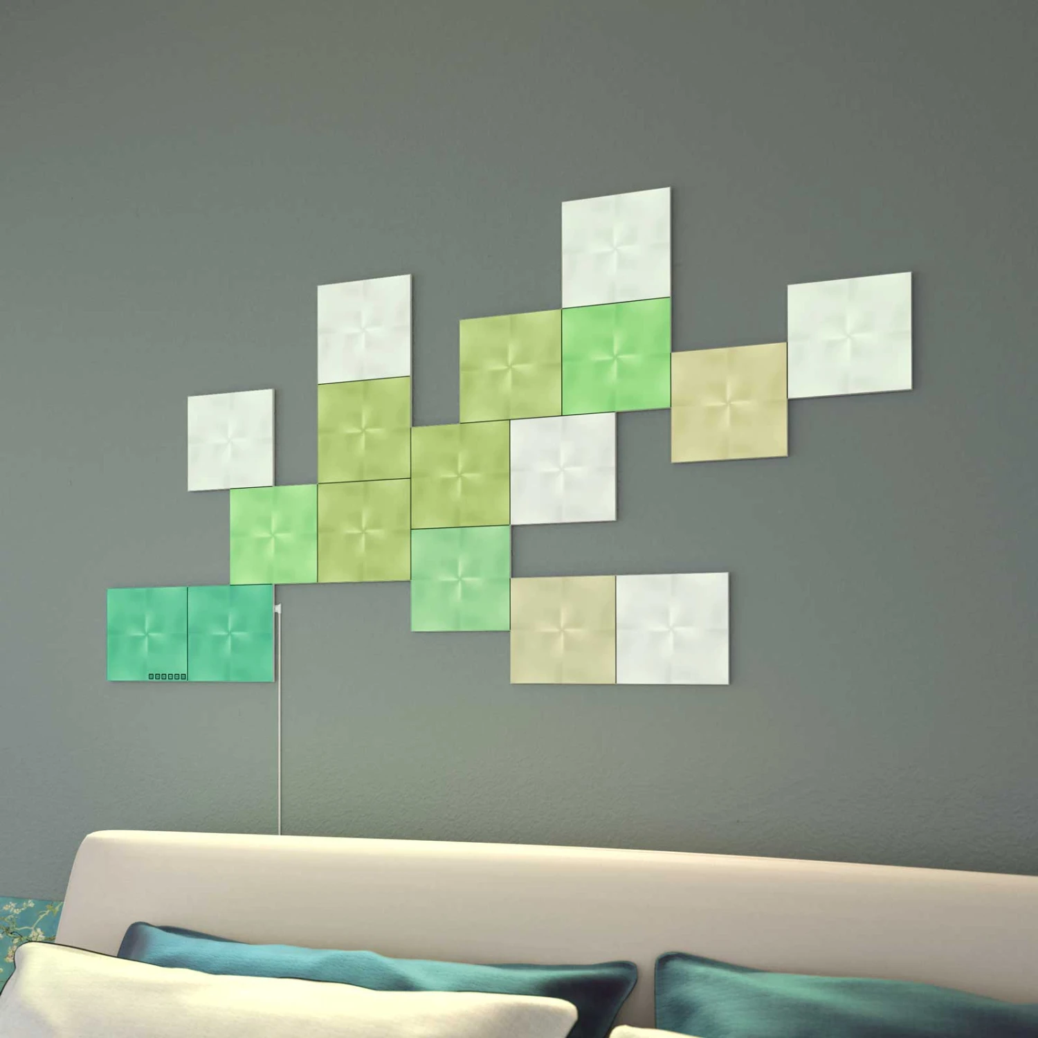 Nanoleaf Canvas Starter Kit Mit 17 Light Panels 5 Nanoleaf Canvas Starter Kit Mit 17 Light Panels – Bild 3