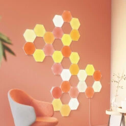 Nanoleaf Shapes Hexagons, Starter Set, 9 Panels 12 Nanoleaf Shapes Hexagons, Starter Set, 9 Panels -Beleuchtung Rabatte 6730025 1