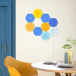 Nanoleaf Shapes Hexagons, Starter Set, 9 Panels 14 Nanoleaf Shapes Hexagons, Starter Set, 9 Panels -Beleuchtung Rabatte 6730025 3