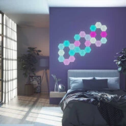 Nanoleaf Shapes Hexagons, Erweiterungsset 3 Panels -Beleuchtung Rabatte 6730028 2