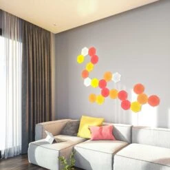Nanoleaf Shapes Hexagons, Erweiterungsset 3 Panels -Beleuchtung Rabatte 6730028 6