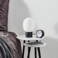 Audo JWDA Tischleuchte Aus Schwarzem Edelstahl -Beleuchtung Rabatte 6731036 2