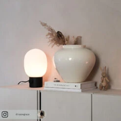 Audo JWDA Tischleuchte Aus Schwarzem Edelstahl -Beleuchtung Rabatte 6731036 6