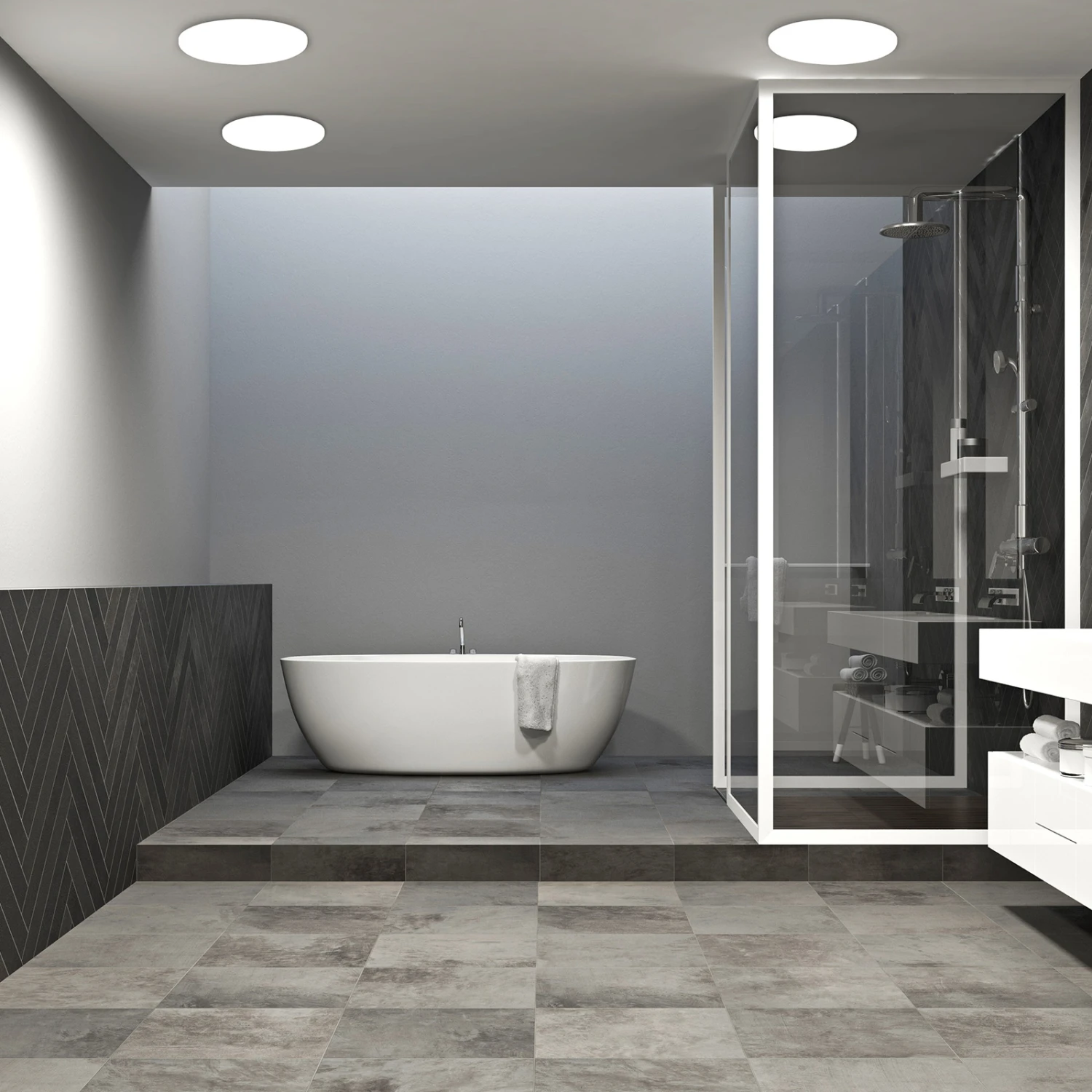 LED-Einbauleuchte Sula, Rund, IP66, Ø 21,5 Cm 4 LED-Einbauleuchte Sula, Rund, IP66, Ø 21,5 Cm – Bild 2