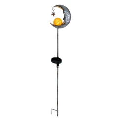 LED-Solarleuchte Mond
