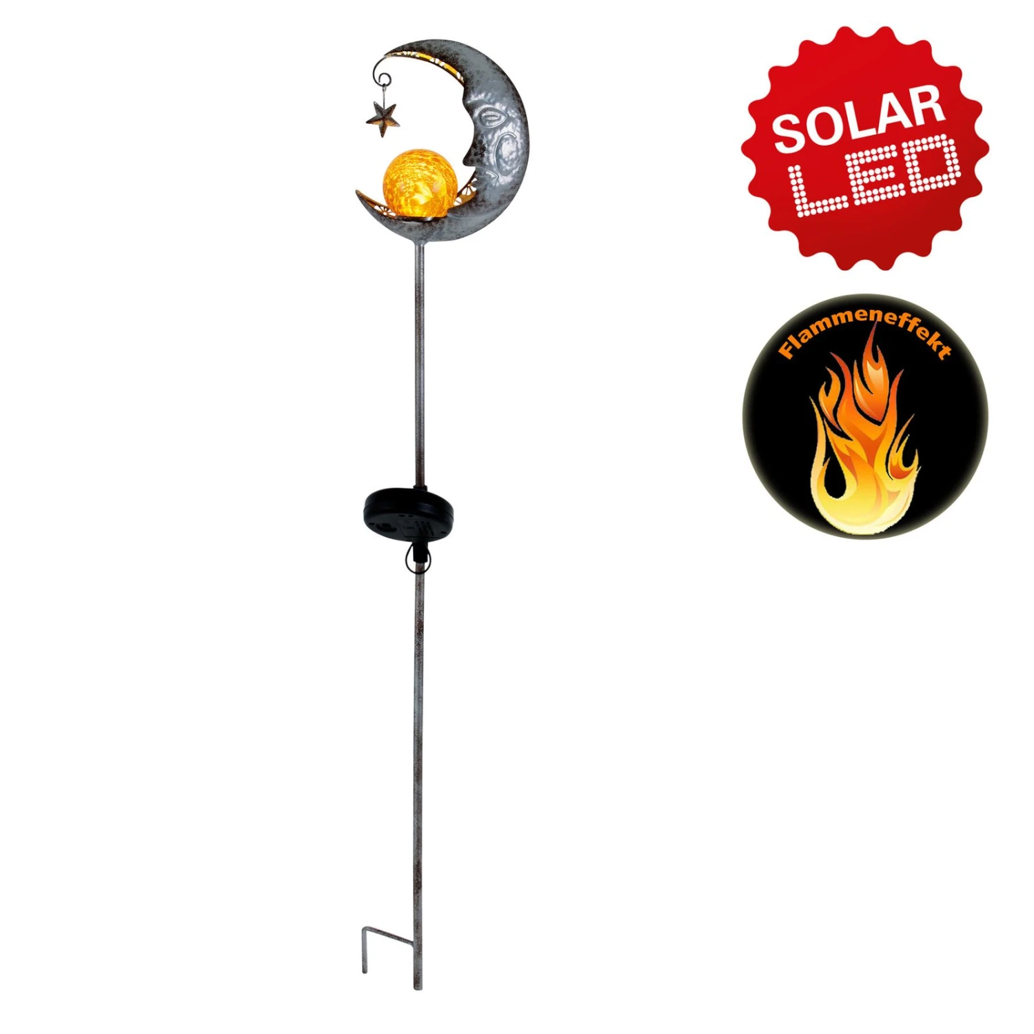 LED-Solarleuchte Mond 11 LED-Solarleuchte Mond – Bild 9