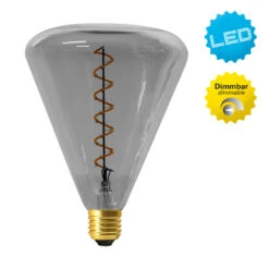 LED-Lampe Dilly E27 4W 2200K Dimmbar, Grau Getönt -Beleuchtung Rabatte 7001185 2
