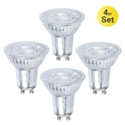 LED-Reflektor GU10 7W 600lm Warmweiß 4er-Set -Beleuchtung Rabatte 7001339 2