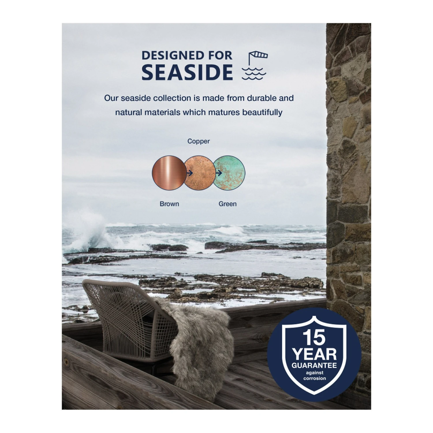 Nordlux Blokhus Außenwandleuchte In Kupfer 6 Nordlux Blokhus Außenwandleuchte In Kupfer – Bild 4