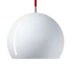 Nyta Tilt Globe Hängelampe Kabel 3m Rot Weiß -Beleuchtung Rabatte 7023026