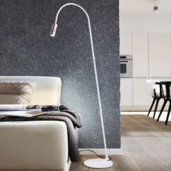 OLIGO A Little Bit Colour Stehlampe Chrom/weiß