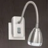 LED-Steckdosenleuchte Manvel Mit Schalter, Nickel 2 LED-Steckdosenleuchte Manvel Mit Schalter, Nickel -Beleuchtung Rabatte 7255142