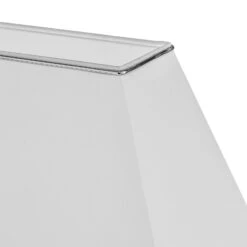 Tischleuchte Veronique, Fuß Breit, Weiß/chrom -Beleuchtung Rabatte 7255602 6