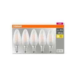 OSRAM LED-Kerzenlampe E14 4W 2.700K 470lm 5er -Beleuchtung Rabatte 7262703 3