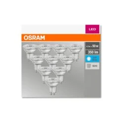 OSRAM LED-Reflektor GU10 4,3W 4.000K 350lm 10er -Beleuchtung Rabatte 7262713 3